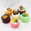 12Pcs Artificial Simulation Cake,Realistic Cupcake Bread Dessert Model Fake Display Cake Photography Prop 5