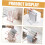 3pcs Foldable Kitchen Countertop Organizer Set, SpaceSaving Dishcloth Holder for Tidy Kitchen 4
