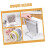 3pcs Foldable Kitchen Countertop Organizer Set, SpaceSaving Dishcloth Holder for Tidy Kitchen 5