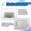 Access Control Power Supply Transformer Door System Adapter AC110-240V Covertor System Machine White DC12V 3A 5