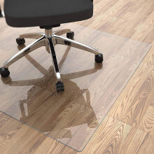 Office Chair Mat Clear PVC Floor Protector NonSlip Cuttable Desk Mat for Hardwood Floors 72x59