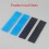 8Pack  Split Filtro Aria di Ricambio per  Electric -2330FT-e e -3000FT-e - Senza Cornice 3