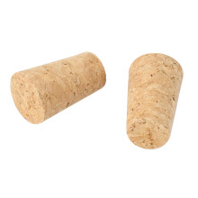 160Pcs/Lot Natural Wood Corks Wine Stopper Wood Bottle Stopper Cone Type Wine Bottle Corks Plug Sealing Cap