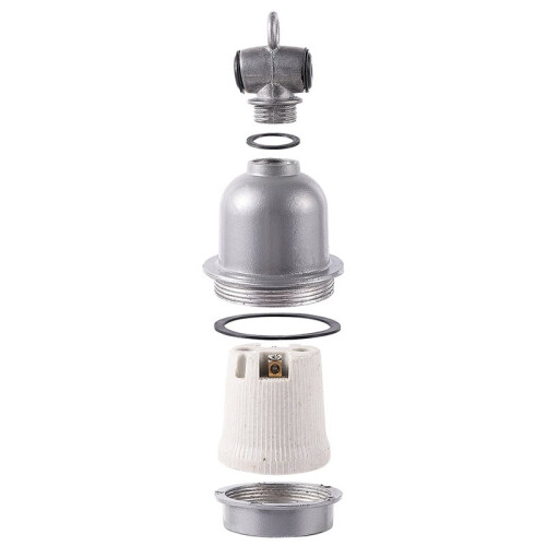 E27 Pet Lizard Tortoise Heating Lamp Holder with Power Cord  for Brooding 1