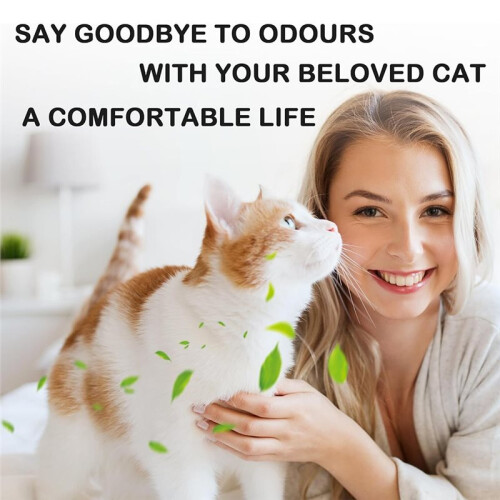 8-Pack Activated Charcoal Filters for LR 3 Litter Box Thickened Design for Enhanced Odor Control 1