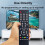 Replace Remote Control for PROSCAN TV PLDED3273A-E PLDED5066A-B PLDED5068A-D Remote Control 4
