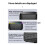 Estação de Encaixe para Disco Rígido RGB de Baia Dupla HUB/TF/ USB 3.0 para HDD  Tipo C para HDD/SSD de 2,5/3,5 Polegadas com Plugue UE 5