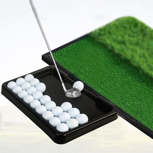 Tray   Holder Box  Balls Container Storage  Accessories Most Hitting Mats Home Training Aid