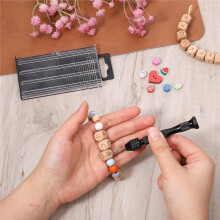 21PCS Metric Micro Drill Bit Set, Carburetor Jet Drill Bits 0.3-1.6 mm Pin Vise Hand Drill Set for Wood DIY Jewelry