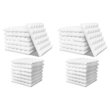 24 Pack Acoustic Panels,Sound Proof Foam Panels,Studio Soundproofing Wedges,Wall Reduce Noise Foam,for Music Studio,Etc