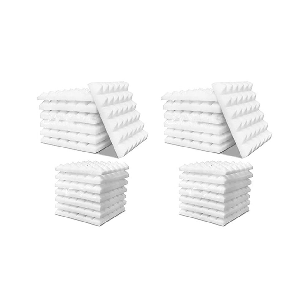 24 Pack Acoustic Panels,Sound Proof Foam Panels,Studio Soundproofing Wedges,Wall Reduce Noise Foam,For Music Studio,Etc 6031417120658