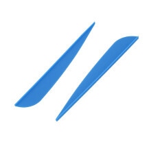 Frecce Vanes 4 Pollici Piuma di Plastica Fletching per Frecce DIY Tiro con L'Arco 150 Confezione (Blu)