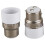 AC 220V B22 to E14 Base Socket Light Lamp Bulb Adapter Holder 20pcs 2