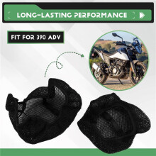 Motorcycle Cover 3D Mesh Fabric Breathable Protection Anti-Slip Cushion Covers for 390 ADV 390 Adventure