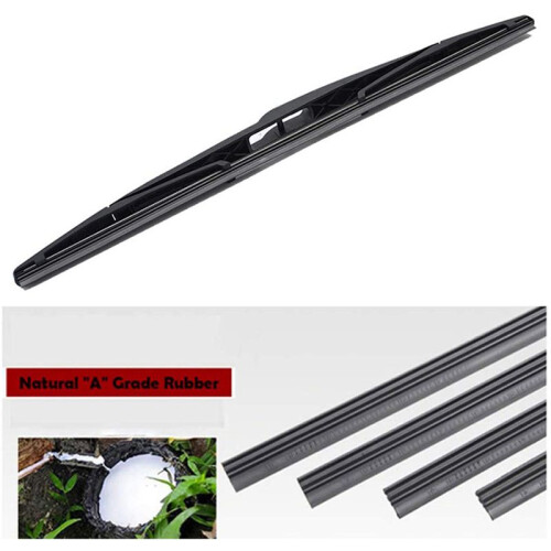 2X Rear Window Wiper Blade & Windshield Wipers Arm for  3 BK Hatchback 2003-2009