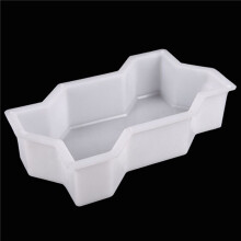 6X Three Waveform Garden Path Plastic Concrete Paving Brick Mold Diy Walkway Cement Brick Mold