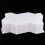 6X Three Waveform Garden Path Plastic Concrete Paving Brick Mold Diy Walkway Cement Brick Mold 6
