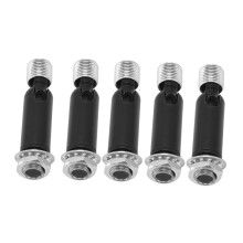 M10 Sloped Ceiling Adapter 5Pcs for Pendant Light Track Suspension in Black