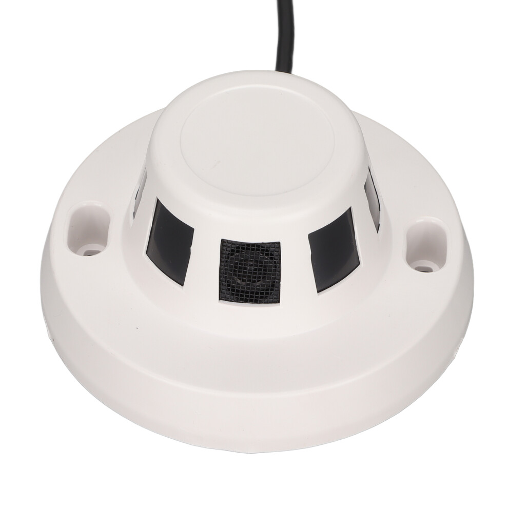 1080P WiFi Smoke Detector Camera, Mini Surveillance with Infrared Night Vision