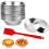 20er-Pack Eierkuchenformen, Eierkuchen-Backform Aus Aluminium, Wiederverwendbare Eierkuchenform, für Pudding, Kuchen, Cupcakes 2