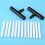 Bilolja Diffuser Bil Diffuser Vent Clip med Refill-Car Air Freshener-Bil Parfym-Car Vent Oil Diffuser 6