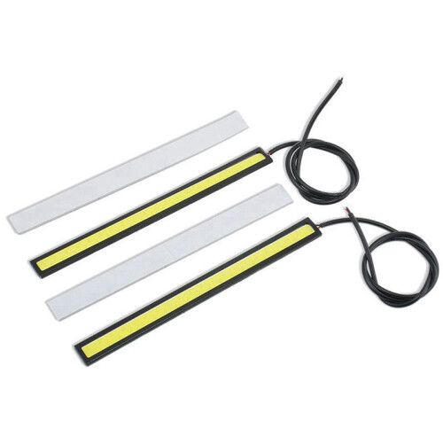 8 X Waterdichte, Superheldere Auto DRL-Mistlampen COB LED-Licht Wit 1