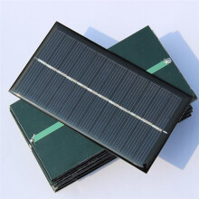 Panneau Solaire Portable 6 V 1 W pour Chargeur de Batterie au Lithium 3,7 V 4,2 V - Système Solaire - Chargeur de Batterie pour Jouets à Monter
