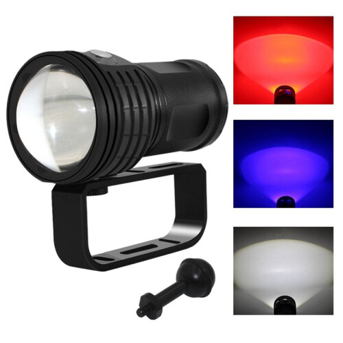 3X Professional Diving Photographic Flashlight Handle Mount Scuba Flash Light U-Type Handle Mount 2