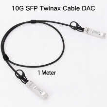 2X 10G SFP+ Twinax Cable, Direct Attach Copper(DAC) 10GBASE SFP Passive Cable for SFP-H10GB-CU1M,,(1M)
