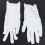 8X White Cotton Gloves Anti-Static Gloves Protective Gloves for Housework Workers 3