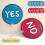 Classroom Voting Paddles 20Pcs Set - Yes/No, for Interactive Learning 5