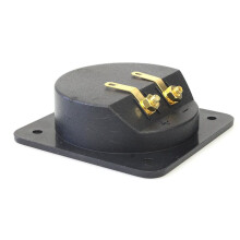 DIY Home Car Stereo Screw Cup Connectors Subwoofer Plugs 2-Way Speaker Box Terminal Binding Post, 8 Pcs Black