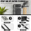 Wall Mount Heavy Duty Garage Hooks - Ideal for Ladders, Garden Tools, and More 2