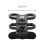 2X  Clamp 3 Holes Diving Lights Arm  Butterfly Clip Mount Bracket for Action Camera Flashlight Tripod,Black 5