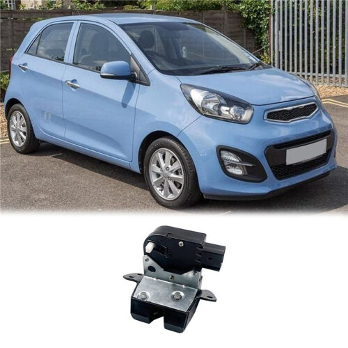 3X 812301Y010 Car Rear Tailgate Trunk  Lid Lock Release Actuator Controller for  Picanto Morning 2011-2017 2
