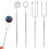4pcs Stainless Steel Chocolate Dipping Tools Set for Candy Making, Truffles, Cake Decorating 5