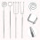 4pcs Stainless Steel Chocolate Dipping Tools Set for Candy Making, Truffles, Cake Decorating 6
