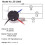4X Ceiling Fan  Kit 3 Speed 4 Wire, Zipper Speed Control , ZE-208S Pull Wire  with Rope Silver 4