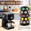 K Cup Holder, Coffee Pod Holder for  - 40 Capsule Organizer with 360 Turntable, Space Saving K Cup Storage 4
