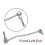 Front Left Right Headlight Level Sensor Connecting Rod Fits for   B5  A6 C5 C6 C7 A8 D4 6
