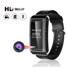 16GB Video Voice Recorder Camera Watch 1080P DV DVR Professional Digital Bracelet Dictaphone Sound Small Micro