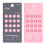 Mobile Phone Shaped Silicone Teether - Grey & Pink 3