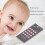 Mobile Phone Shaped Silicone Teether - Grey & Pink 8