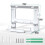 1 Pc for Starlink 2in1 Gen3 Router Mount Power Cable Storage Stand, PC Router Storage Bracket Power Kit Accessories 7