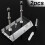 Skateboard Hanger 6PCS Wall Mount Deck Rack for Skateboards Deck Display and Storage 2