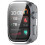 Smartwatch Protective Case with Screen Protector, Full Coverage Impact Resistant Slim PC Shell Guard 3