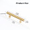 (Brushed Gold, T Type 64 Hole Spacing) Comfy T-Handle Cabinet Pulls for Kitchen & Cupboards 2