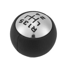 5 Gang PU Leder Schaltknauf Kopf Handball für 307 308 3008 407 5008 807 für C3 C4 C4 C8