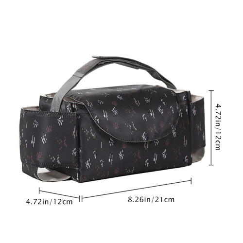 Waterproof Universal Stroller Organizer Bag 21x12x12cm Large Capacity 1