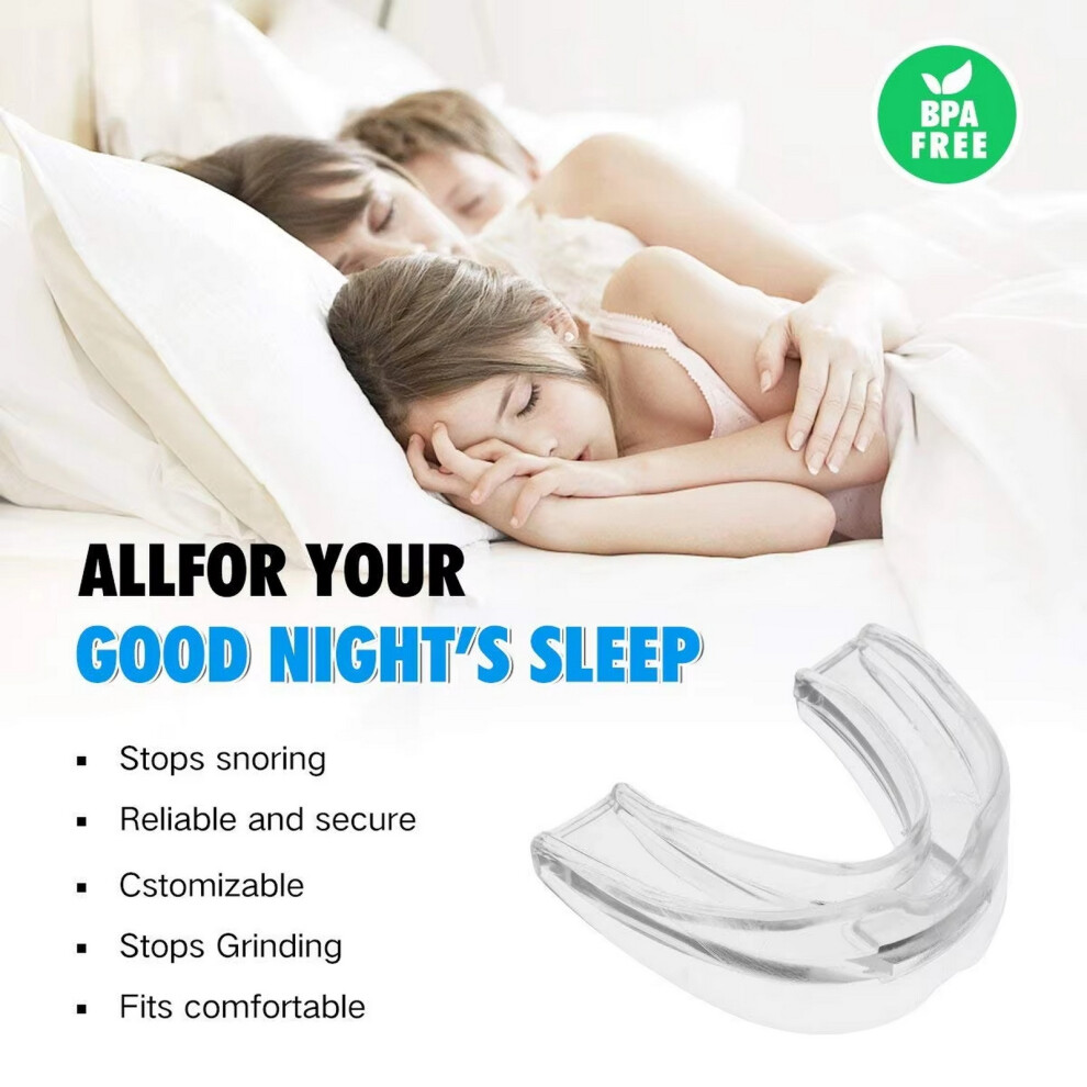 Roc-Electron Teeth Grinding Mouth Guard, Safe & Universal Fit (50C)